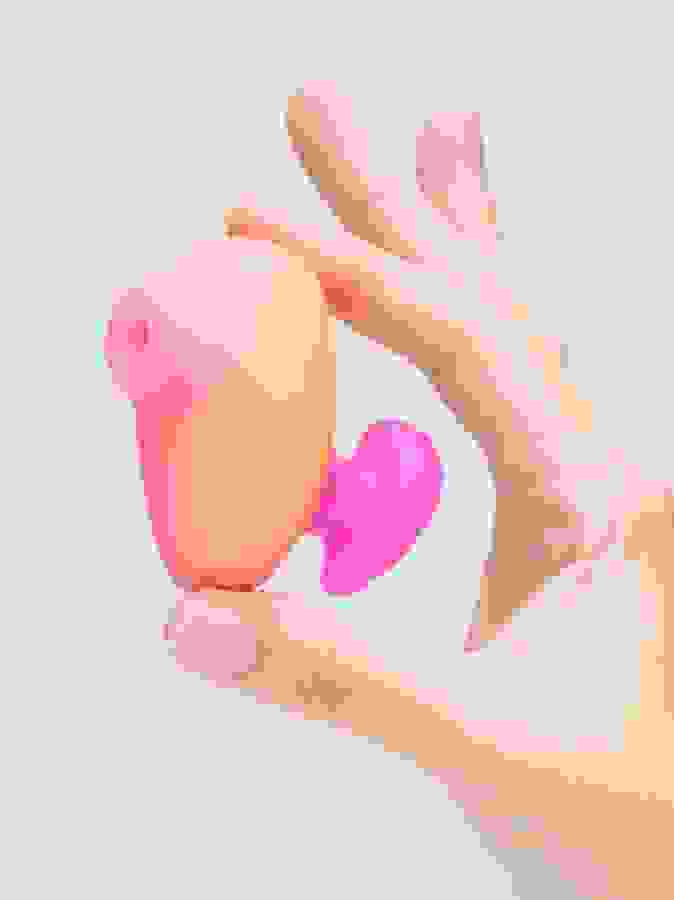 Romp Kiss Rechargeable Clitoral Suction Stimulator, Hot Pink, hi-res